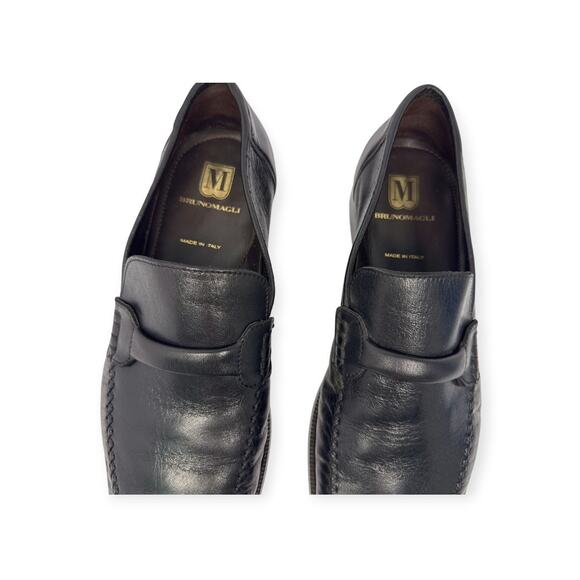 Bruno Magli Porro Loafer | Black | 10.5 - Picture 4 of 7